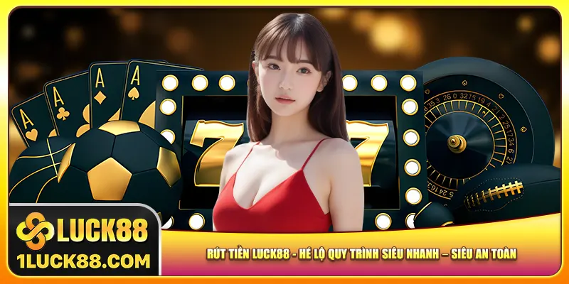 Rút Tiền Luck88 – Hé Lộ Quy Trình Siêu Nhanh – Siêu An Toàn