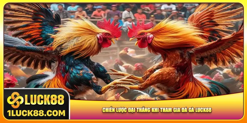 Chiến lược đại thắng khi tham gia đá gà Luck88