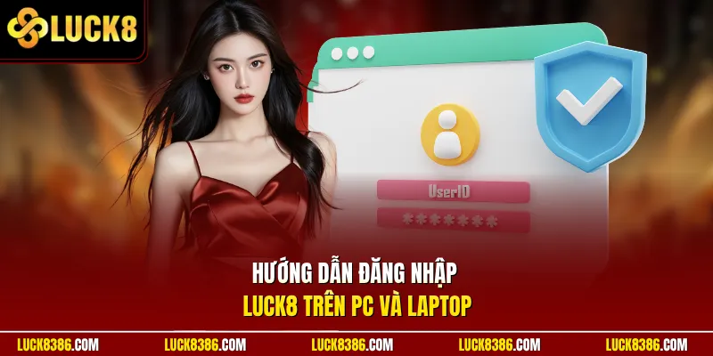 Hướng dẫn đăng nhập Luck8 trên PC và laptop