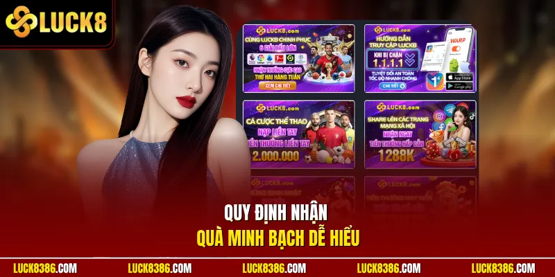 Quy định nhận quà minh bạch dễ hiểu